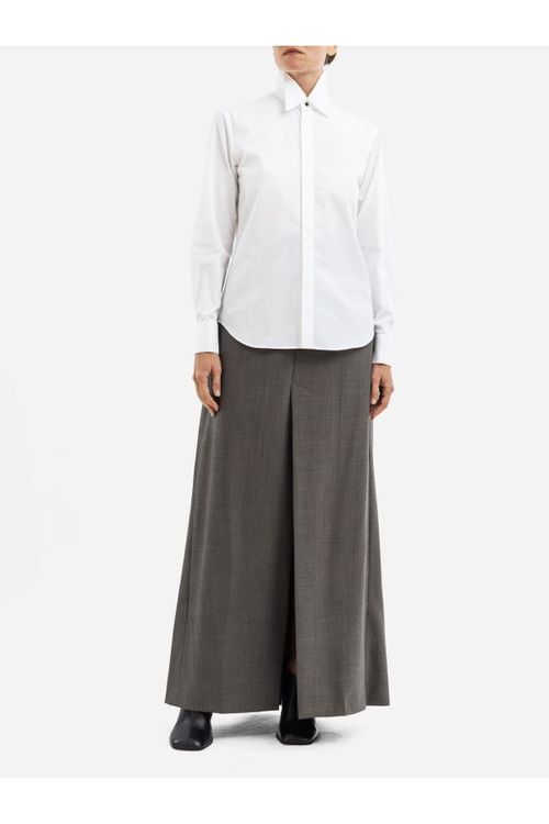 Tuxedo Shirt Shirt — White