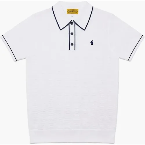 Men's Gabicci Vintage Ronnie White Polo Shirt