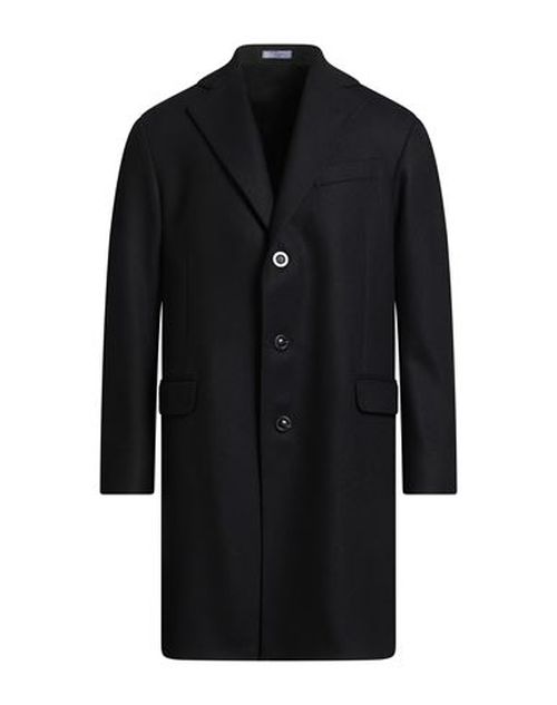 Man Coat Black Size 40 Wool, Polyester, Polyamide, Cashmere