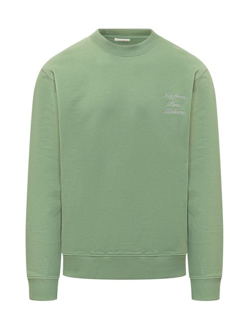 Green Crew Neck Sweatshirt