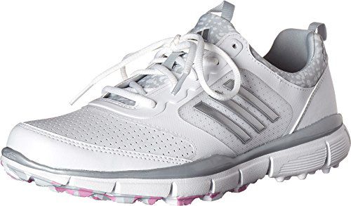 Adidas Women's W Adistar Sport, FTWR White/Silver Metallic/Baja Blue-TMAG, 9 M US