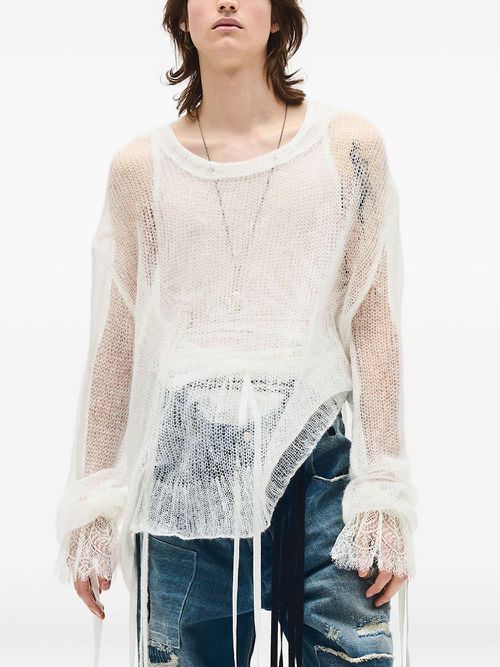 Kent sweater - White