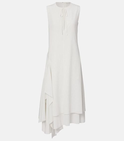 Double-layered maxi dress