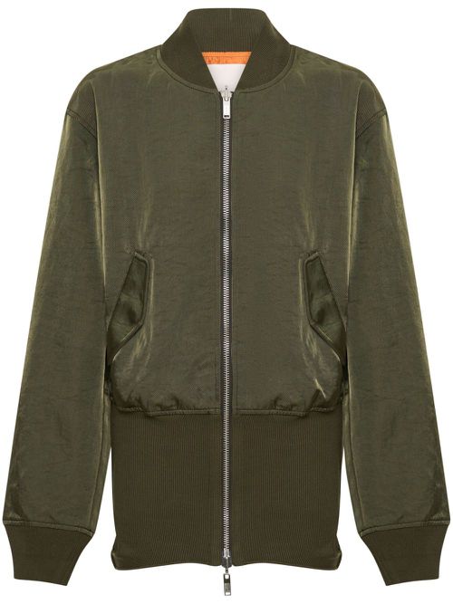 Convertible bomber jacket - Green