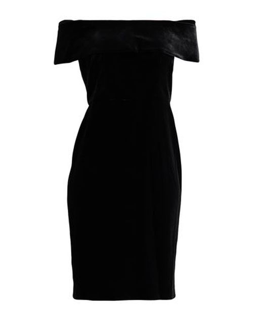 Woman Mini dress Black Size 6 Polyester, Elastane