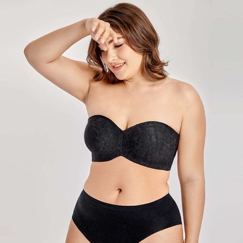 Strapless Minimizer Underwire Bra for Large Bust