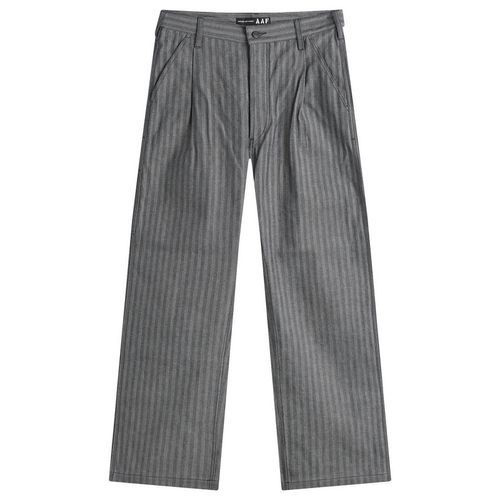 Men's Herringbone Contruction Pants Raw Denim