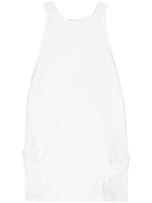Twist-detailing tank top - White