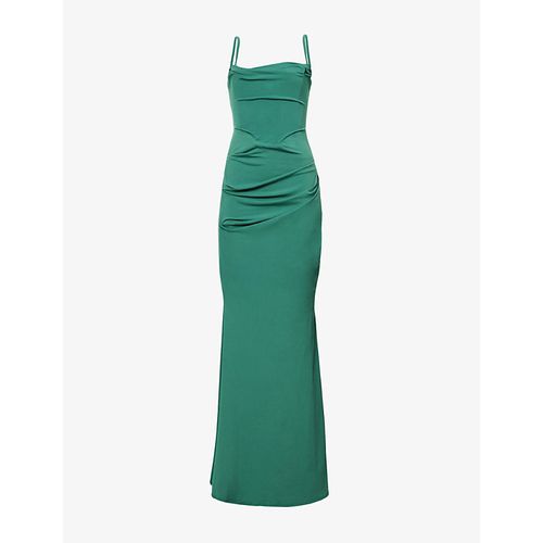Womens Forest Milena Sleeveless Stretch-crepe Maxi Dress