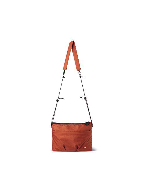 Pleated Sacoche Bag