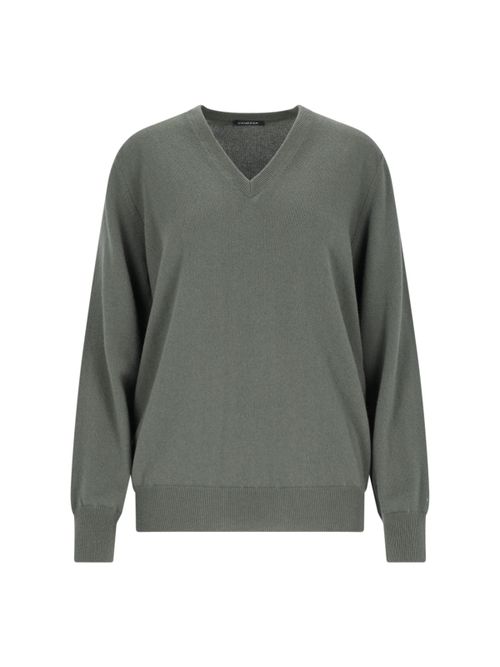 100% Cashmere V-Neck Sweater