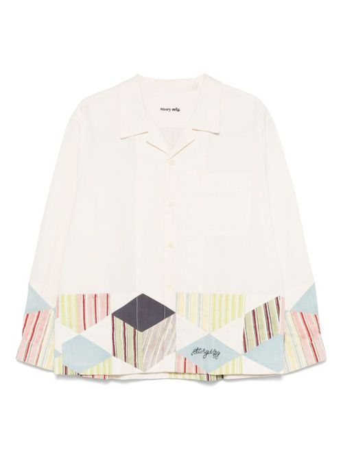 Beige Greetings Shirt