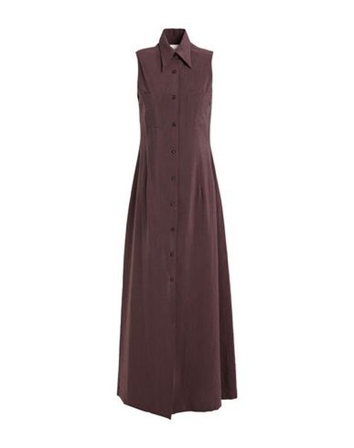 Chocolat Woman Maxi dress Plum Size 0 Silk, Polyamide