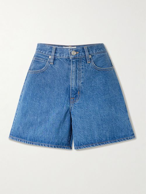 Walker Denim Shorts - Blue