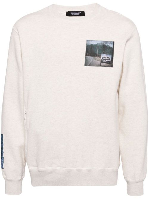 Patch sweater - Neutrals