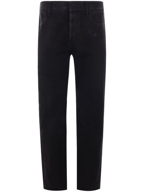 Black Straight Leg Jeans