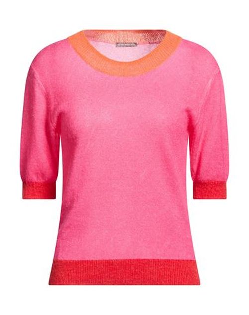 Woman Sweater Fuchsia Size L Nylon, Wool, Alpaca wool