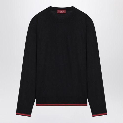 Men's Crew-Neck Wool Sweater