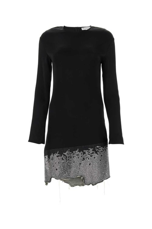 Glitter Dress — Black