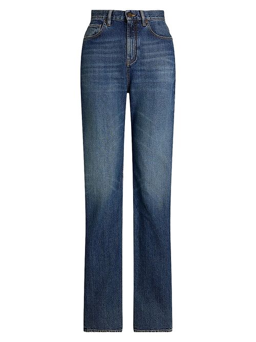 Women's Nova Mid-Rise Straight Jeans - Blue Ridge Breeze Wash