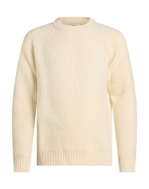 Man Sweater Cream Size S Wool