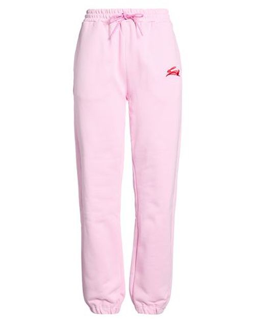 Woman Pants Pink Size S Cotton