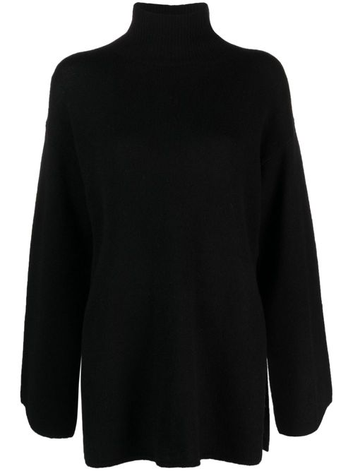 Camira wool-blend jumper - Black