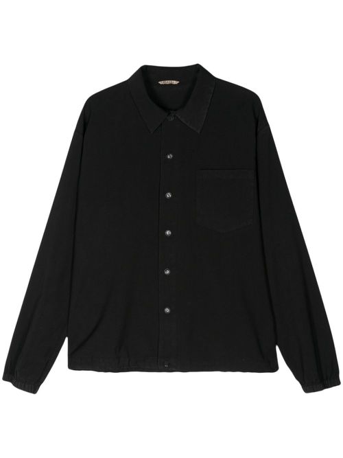 Virgin wool shirt - Black