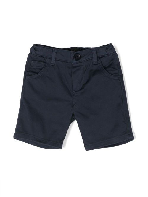 Logo-patch shorts - Blue