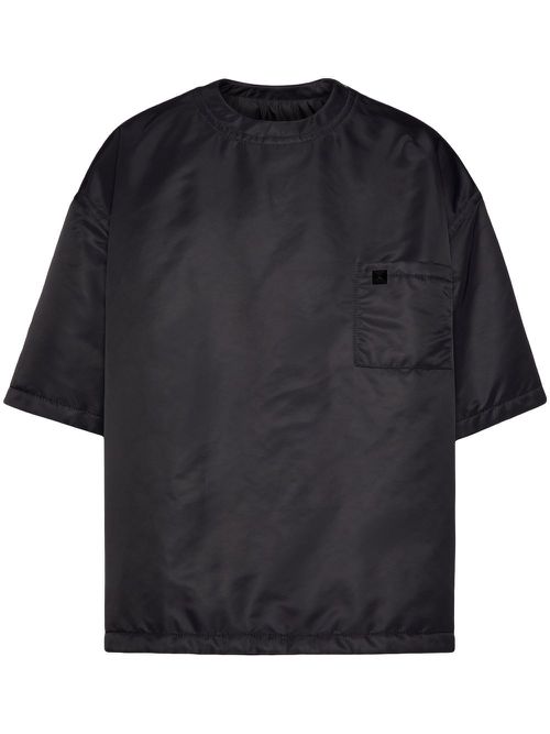 Stud detail T-shirt - Black