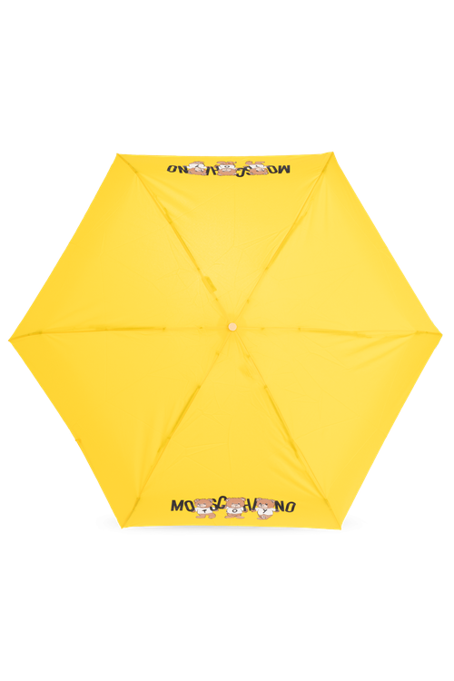 Umbrella With Logo, Unisex, Yellow