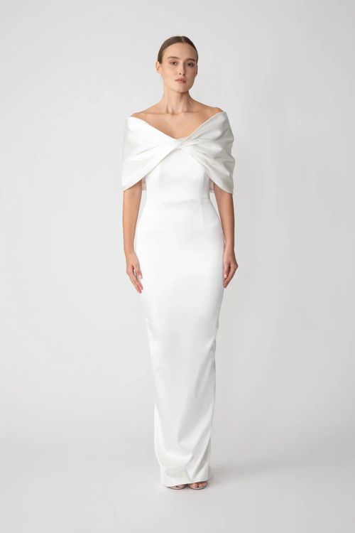 Paloma Satin Gown