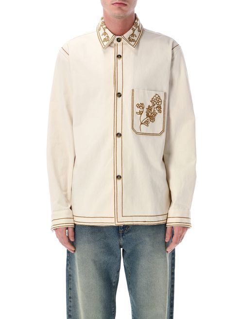 Marant Rudy Floral Embroidered Overshirt