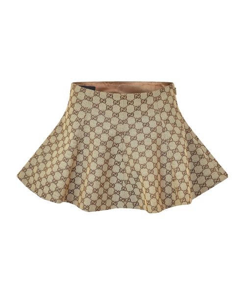 Mini skort covered