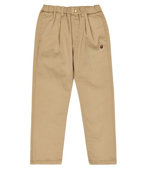 Logo cotton-blend pants