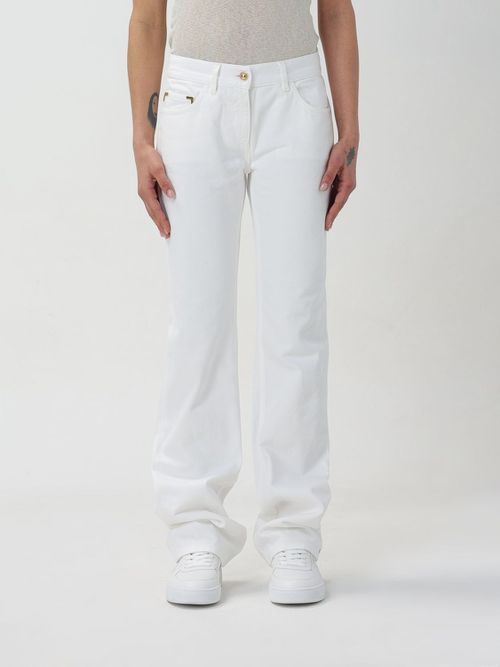 Jeans Woman color White