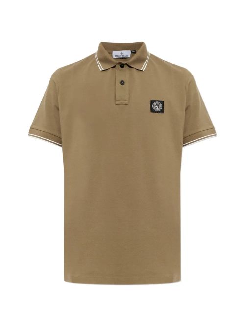 -Inspired Knit Polo Shirt for Men