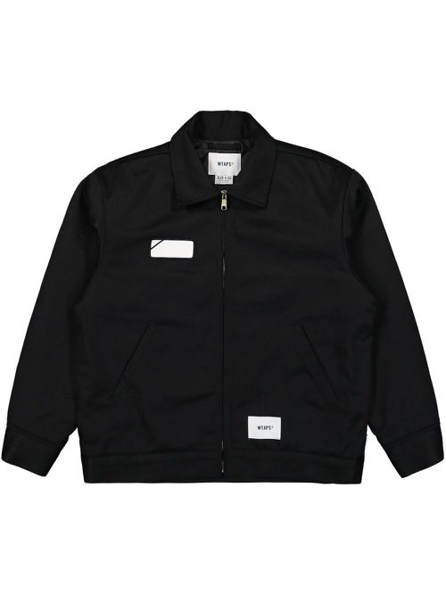 Zip-up bomber jacket - Black