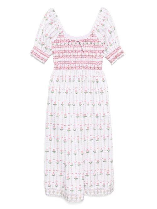 Madeline nap dress - White