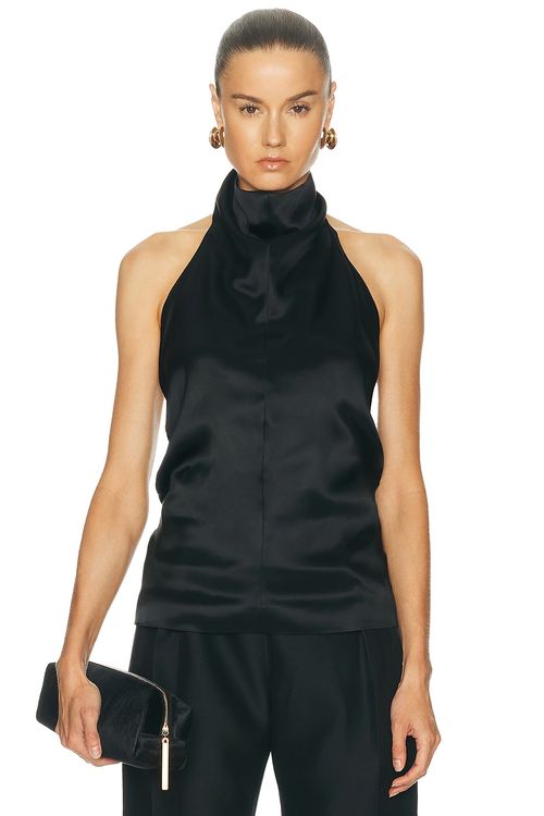 KHAITE Rone Top in Black