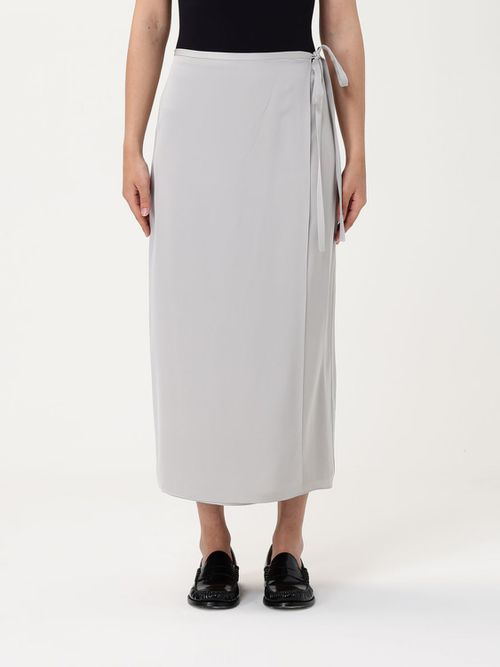 Skirt THEORY Woman color Silver