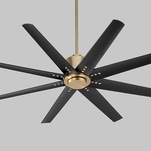 Fleet 56" Indoor/Outdoor Ceiling Fan in Aged Bra
