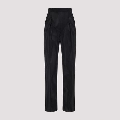 Black Sesamo Wool Pants
