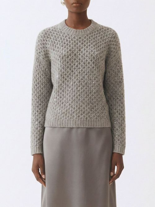 Sweater Woman color Grey