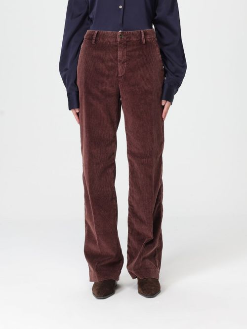 Pants Woman color Brown