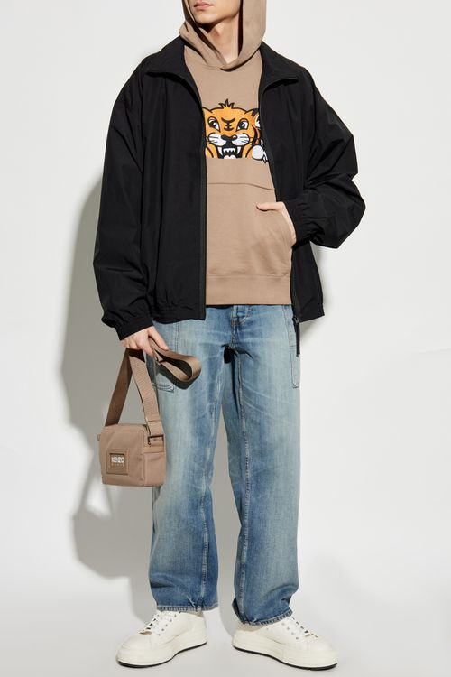 Jeans With Vintage Effect, Men's, Blue