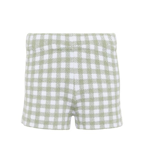 Altuzarra Ran checked shorts
