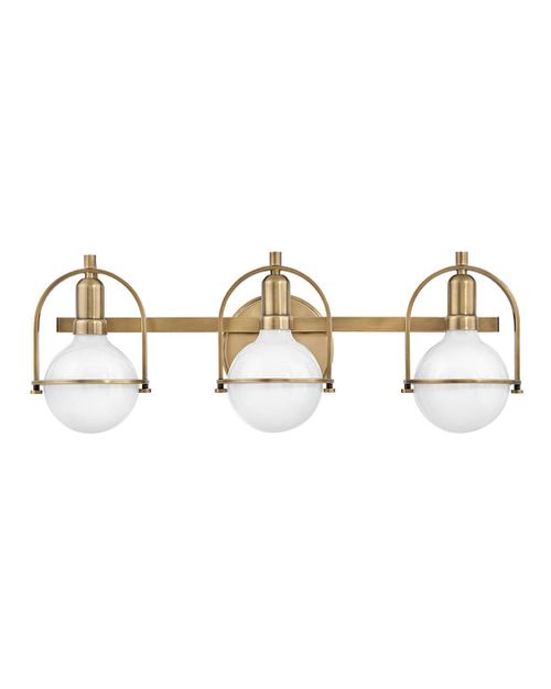 Heritage Brass LED Vanity from the Somerset Collection