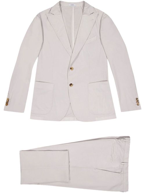 Single-breasted suit - Neutrals