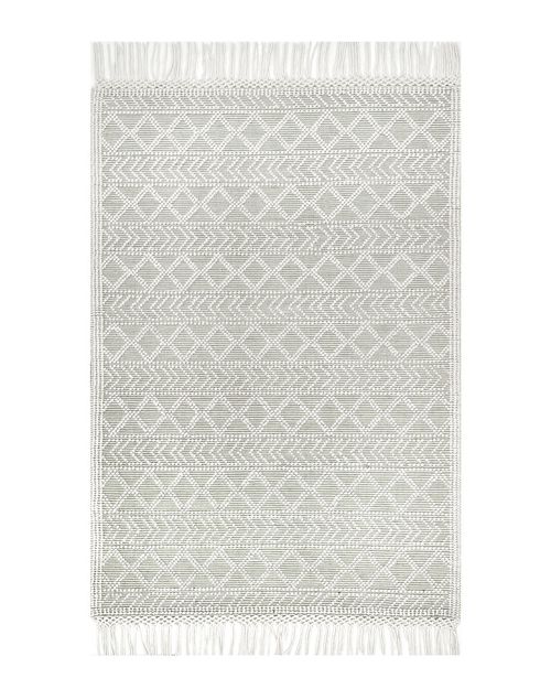 Tabatha Tassel Hand-Woven Wool-Blend Rug